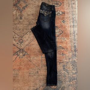 Miss Me Signature Skinny Jeans, size 28